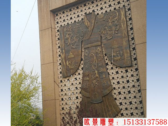 标志性铜浮雕